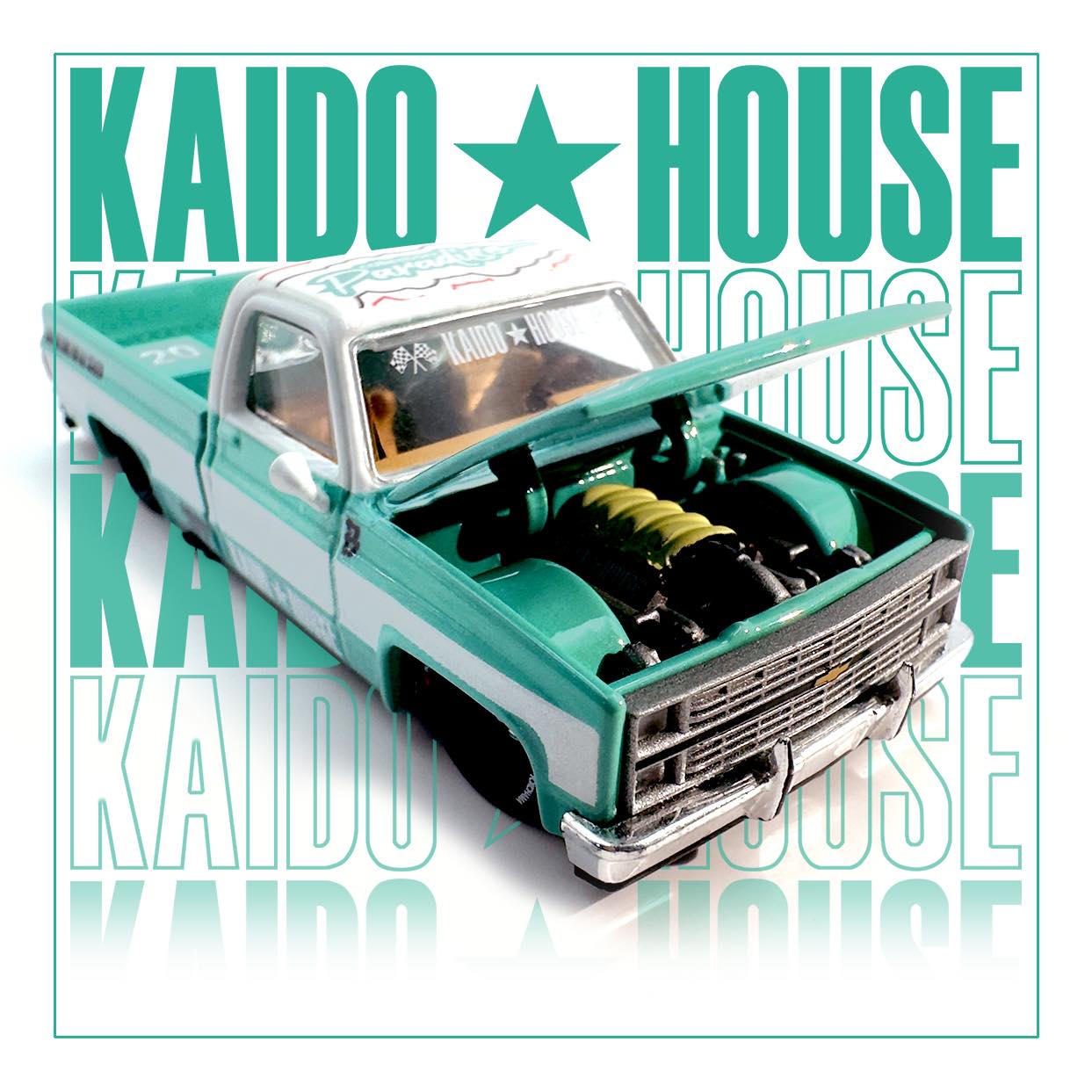 Black Crow Custom X Collectors Paradise Collaboration Project Custom Kaido House Chevrolet Silverado KAIDO V1