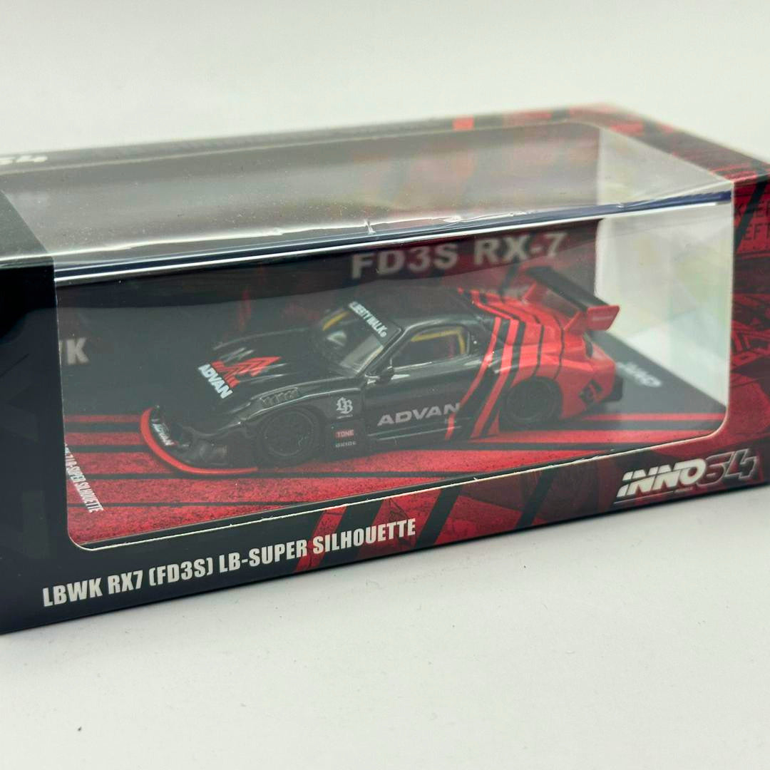 INNO64 LBWK Mazda RX7 (FD3S) LB-Super Silhouette "ADVAN Livery" - 2024
