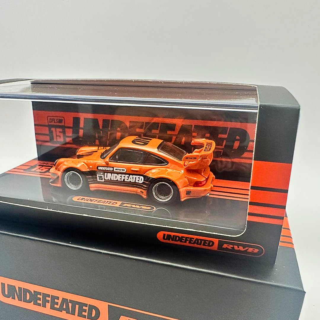 INNO64 Indonesia Diecast Expo (IDE) 2025 964 RWB "UNDEFEATED" Orange