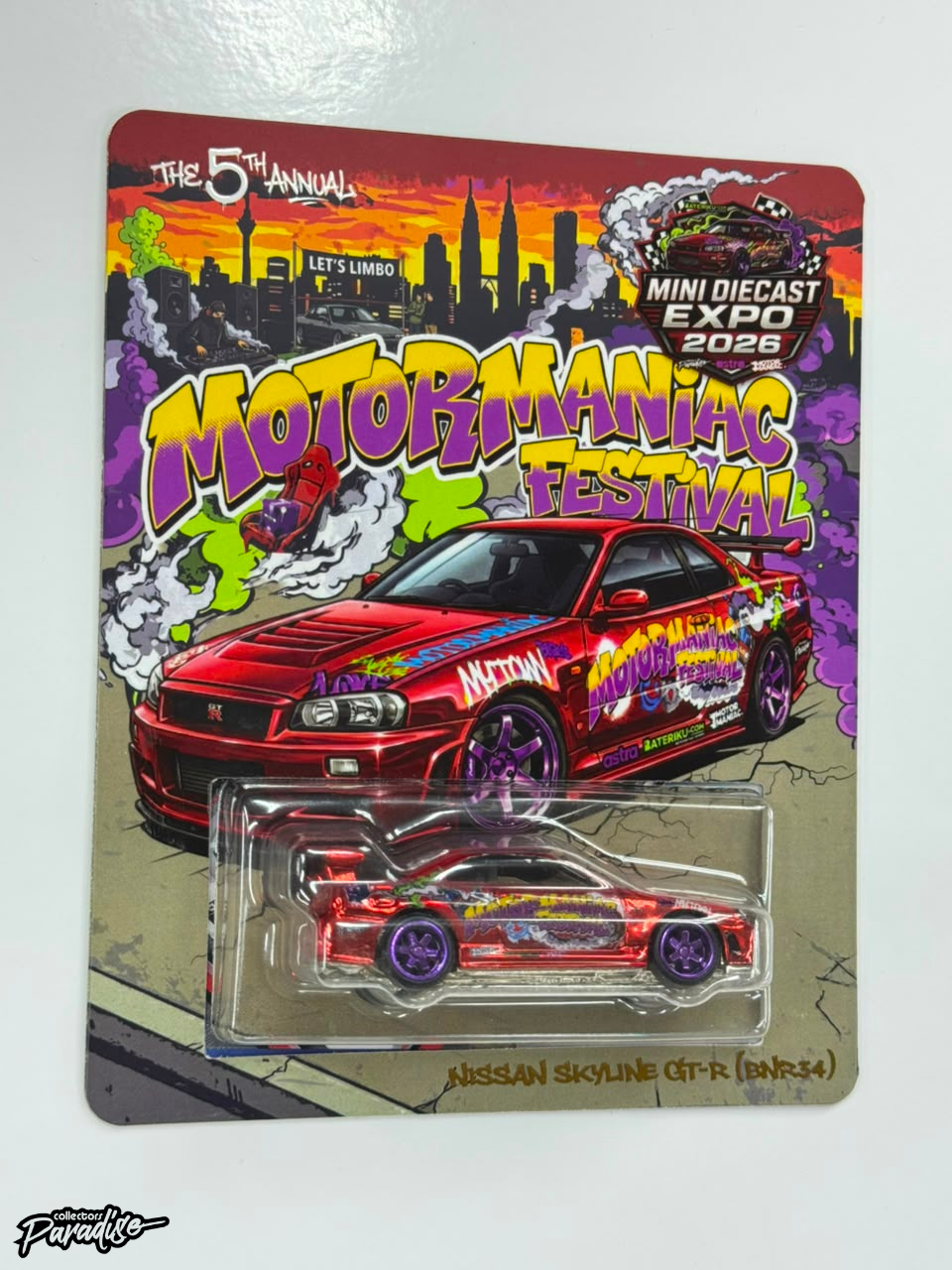 (SN 022/040) Exclusive Early Release Motormaniac 5th Anniversary ❌ Mini Diecast Expo 2026 Nissan Skyline GT-R BNR34 (Copy) (Copy) (Copy) (Copy) (Copy) (Copy)