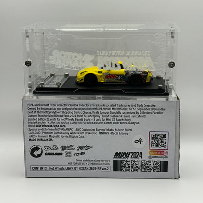 Motormaniac 2024 Event Exclusive Model Hot Wheels LBWK GT Nissan 35GT RR Ver.2 (Limited 20 units)