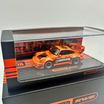 INNO64 Indonesia Diecast Expo (IDE) 2025 964 RWB "UNDEFEATED" Orange