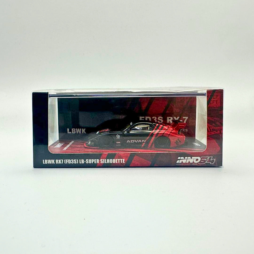 INNO64 LBWK Mazda RX7 (FD3S) LB-Super Silhouette "ADVAN Livery" - 2024