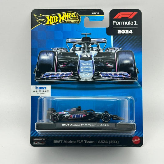 Hot Wheels Premium BWT Alpine F1 Team - A524 #31