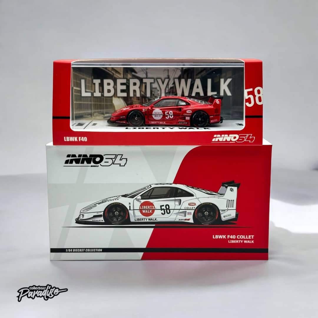 INNO64 LBWK F40 COLLET #58 Red Version - Chase Edition (UNSEALED)