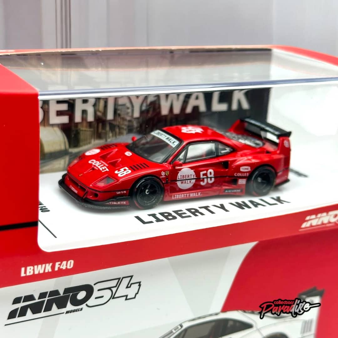 INNO64 LBWK F40 COLLET #58 Red Version - Chase Edition (UNSEALED)