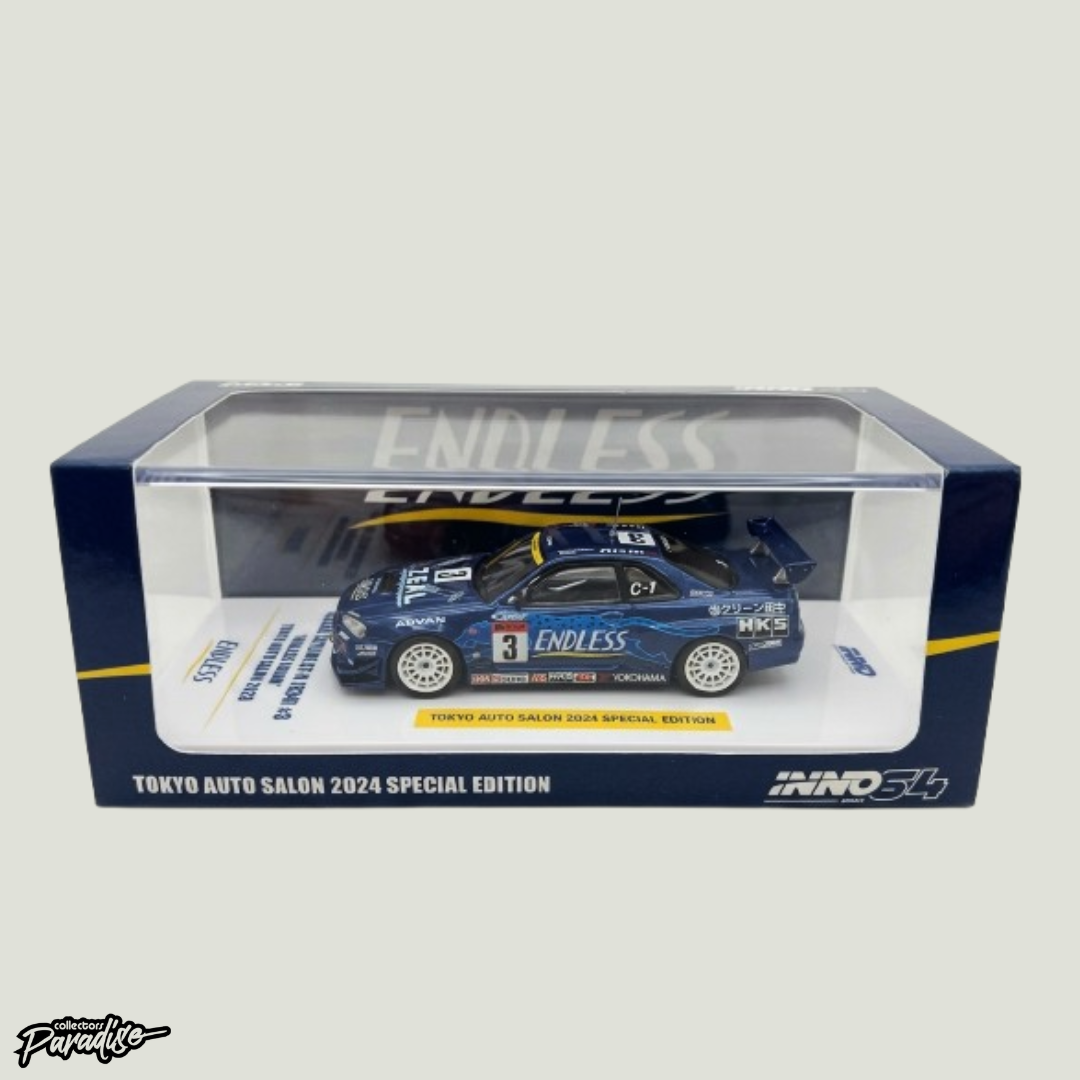 INNO64 Nissan Skyline GT-R (R34) #3 “Endless Advan” Tokyo Auto Salon 2024