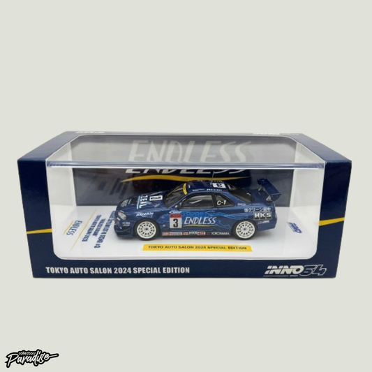 INNO64 Nissan Skyline GT-R (R34) #3 “Endless Advan” Tokyo Auto Salon 2024