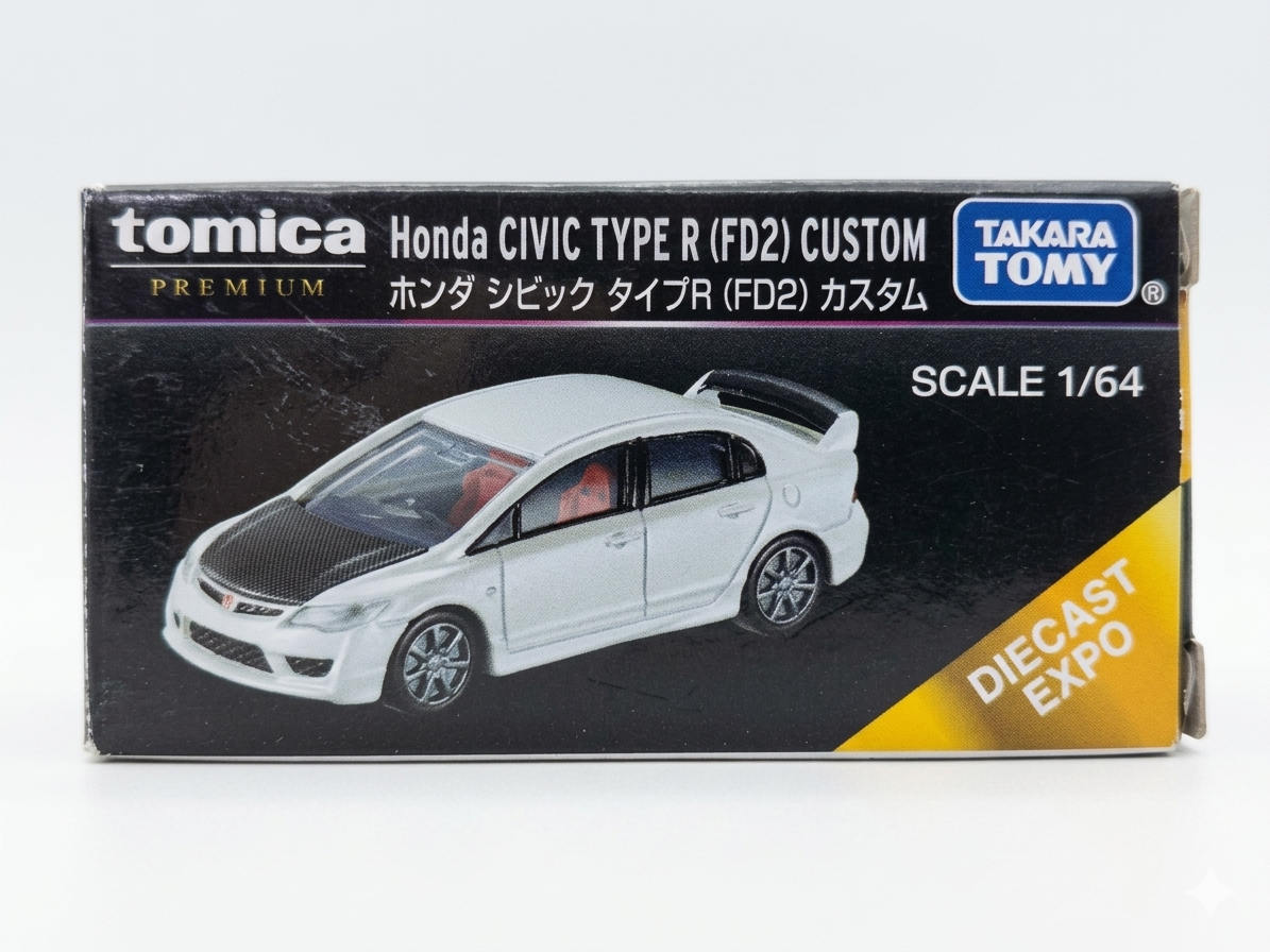 TOMICA Honda Civic Type R (FD2) Custom Diecast Expo